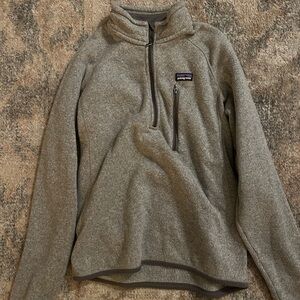 Patagonia Men's Zip-Up Sweater in Gray